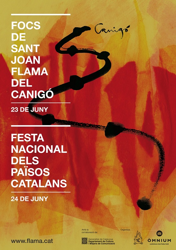 Cartell Flama del Canigó