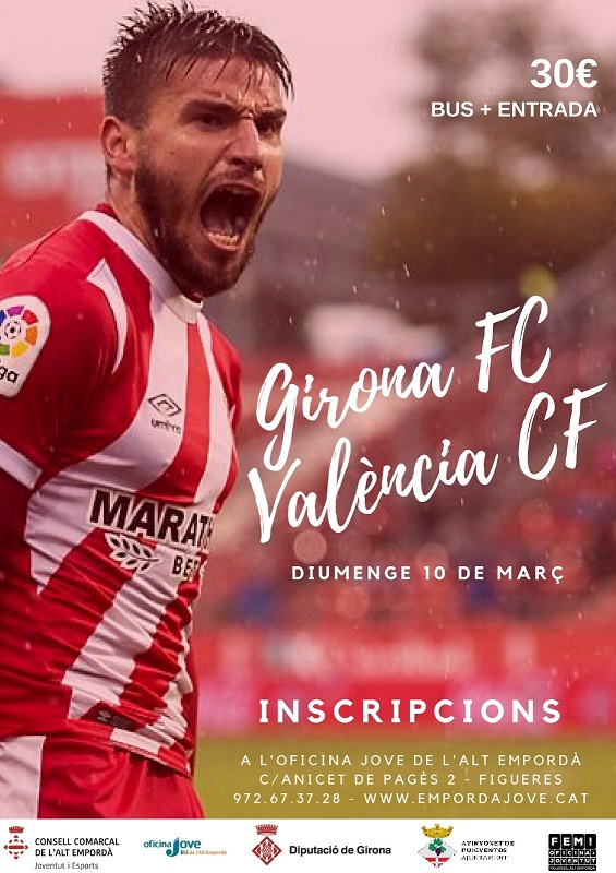 Futbol Girona FC - València CF - Ajuntament d'Avinyonet de Puigventós