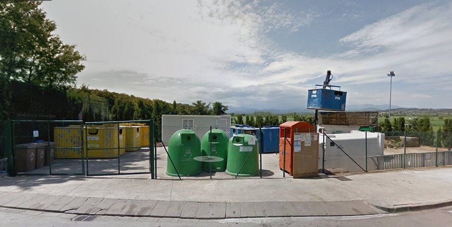 Àrea d'aportació de residus de Mas Pau